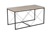 Set măsuţe cafea Hanah Home Defne Black/Travertine imaginea #7 — magazin online Desire.md