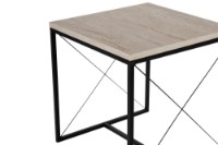 Set măsuţe cafea Hanah Home Defne Black/Travertine imaginea #11 — magazin online Desire.md