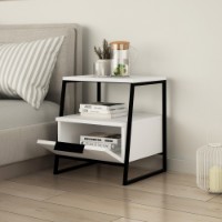 Noptieră Hanah Home Pal White imaginea #2 — magazin online Desire.md