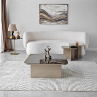 Măsuţă cafea Hanah Home Jazz Beige/Bronze imaginea #5 — magazin online Desire.md