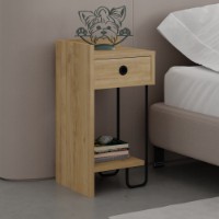 Noptieră Hanah Home Sirius Left Oak v2 imaginea #4 — magazin online Desire.md