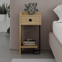 Noptieră Hanah Home Sirius Left Oak v2 imaginea #5 — magazin online Desire.md