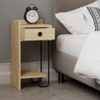 Noptieră Hanah Home Sirius Left Oak v2 imaginea #11 — magazin online Desire.md