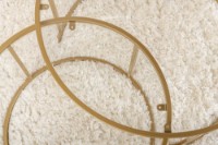 Набор журнальных столиков Hanah Home Gold-Transparent 80 60 фото №5 — интернет-магазин Desire.md