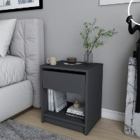 Noptieră Hanah Home Sheridan Anthracite imaginea #2 — magazin online Desire.md
