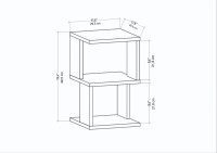Noptieră Hanah Home Carter Oak imaginea #6 — magazin online Desire.md