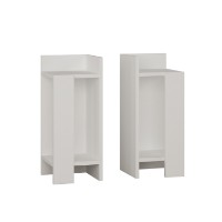Set de noptiere Hanah Home Elos White imaginea #2 — magazin online Desire.md