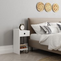 Noptieră Hanah Home Sirius Left White v2 imaginea #11 — magazin online Desire.md