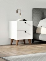 Noptieră Hanah Home Kada White