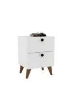 Noptieră Hanah Home Kada White imaginea #2 — magazin online Desire.md