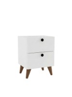 Noptieră Hanah Home Kada White imaginea #3 — magazin online Desire.md