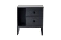 Noptieră Hanah Home Glimmer Wood Black/Black imaginea #5 — magazin online Desire.md