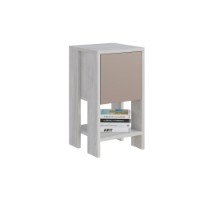 Noptieră Hanah Home Ema White/Light Mocha imaginea #3 — magazin online Desire.md