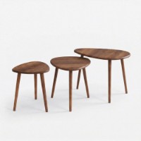Набор столиков Hanah Home Alvin Walnut фото №5 — интернет-магазин Desire.md