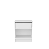 Noptieră Hanah Home Sheridan White imaginea #5 — magazin online Desire.md