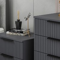 Noptieră Hanah Home Kale Plus 7898 Anthracite imaginea #4 — magazin online Desire.md