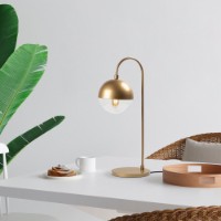 Настольная лампа Opviq Horn 12201 Gold