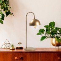 Настольная лампа Opviq Horn 12201 Gold фото №2 — интернет-магазин Desire.md