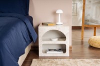 Noptieră Hanah Home Lorin Traverten Marble Sandstone