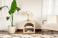 Noptieră Hanah Home Lorin Traverten Marble Sandstone imaginea #5 — magazin online Desire.md
