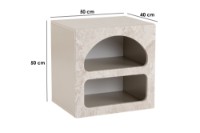 Noptieră Hanah Home Lorin Traverten Marble Sandstone imaginea #13 — magazin online Desire.md