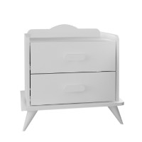 Noptieră Hanah Home Andaz White imaginea #4 — magazin online Desire.md