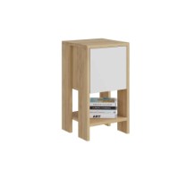Noptieră Hanah Home Ema Sapphire Oak/White imaginea #5 — magazin online Desire.md