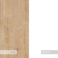 Noptieră Hanah Home Ema Sapphire Oak/White imaginea #6 — magazin online Desire.md