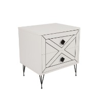 Noptieră Hanah Home Luna White imaginea #7 — magazin online Desire.md