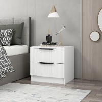 Noptieră Hanah Home Kale Plus 7910 White imaginea #3 — magazin online Desire.md