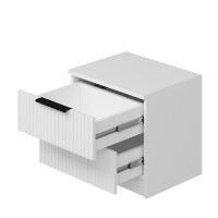 Noptieră Hanah Home Kale Plus 7910 White imaginea #8 — magazin online Desire.md