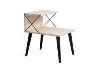 Noptieră Hanah Home Cross Black/Travertine imaginea #3 — magazin online Desire.md