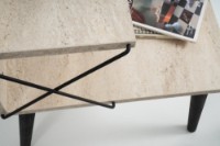 Noptieră Hanah Home Cross Black/Travertine imaginea #6 — magazin online Desire.md