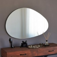 Oglindă Hanah Home Porto Ayna 90x60cm White imaginea #3 — magazin online Desire.md