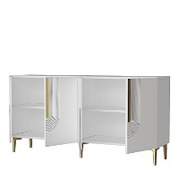 Тумба Hanah Home Meyra 150 White/Gold фото №5 — интернет-магазин Desire.md