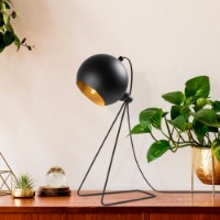Veioză birou Opviq Mixed Black/Gold