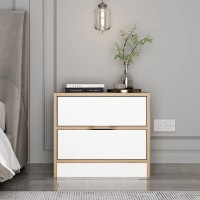 Noptieră Hanah Home Elina 8171 Walnut/White