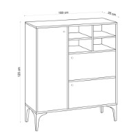 Тумба Hanah Home Ewa Sapphire Oak фото №5 — интернет-магазин Desire.md