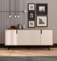 Тумба Hanah Home Latina Modern 180 Sapphire Oak/White