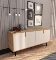 Тумба Hanah Home Latina Modern 180 Sapphire Oak/White фото №2 — интернет-магазин Desire.md