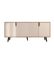 Тумба Hanah Home Latina Modern 180 Sapphire Oak/White фото №4 — интернет-магазин Desire.md