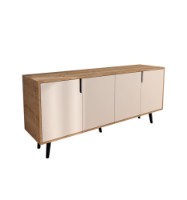 Тумба Hanah Home Latina Modern 180 Sapphire Oak/White фото №5 — интернет-магазин Desire.md