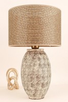 Veioză birou Opviq YL652 Brown/Cream/Oak