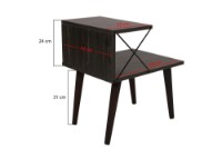 Noptieră Hanah Home Cross Dark Brown imaginea #12 — magazin online Desire.md
