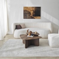 Набор журнальных столиков Hanah Home Ballare Set Walnut фото №2 — интернет-магазин Desire.md