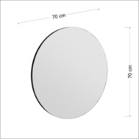 Зеркало Hanah Home Zeos Black фото №4 — интернет-магазин Desire.md