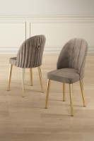 Комплект для столовой Hanah Home Mara Cappuccino/Gold
