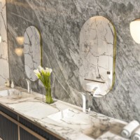 Зеркало Hanah Home Riors Transparent/Gold фото №3 — интернет-магазин Desire.md