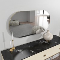 Зеркало Hanah Home Riors Transparent/Gold фото №6 — интернет-магазин Desire.md