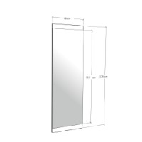 Зеркало Hanah Home Boy Aynasi Dekoratif Basic Walnut фото №6 — интернет-магазин Desire.md